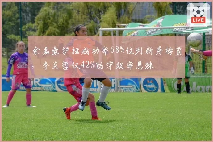 余嘉豪护框成功率68%位列新秀榜首，李炎哲仅42%防守效率悬殊